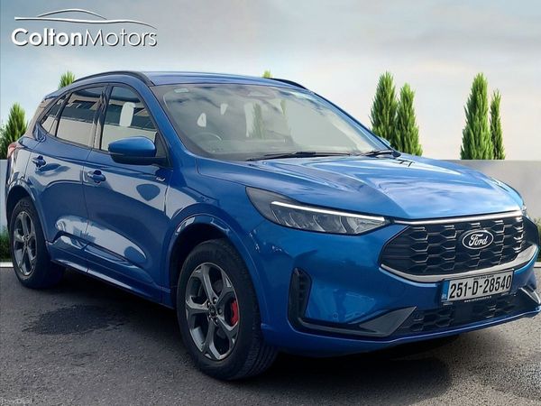 Ford Kuga SUV, Petrol Plug-in Hybrid, 2025, Blue