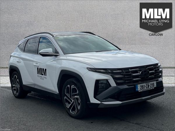 Hyundai Tucson MPV, Petrol Plug-in Hybrid, 2026, White