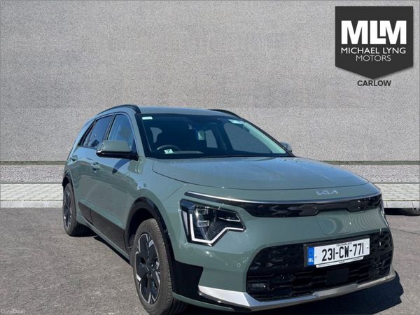 Kia Niro MPV, Electric, 2023, Green