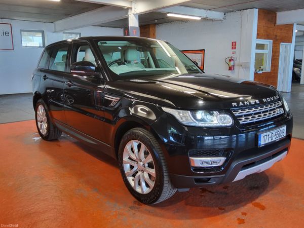 Land Rover Range Rover Sport SUV, Diesel, 2017, Black