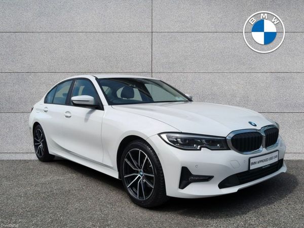 BMW 3-Series Saloon, Diesel Hybrid, 2022, White