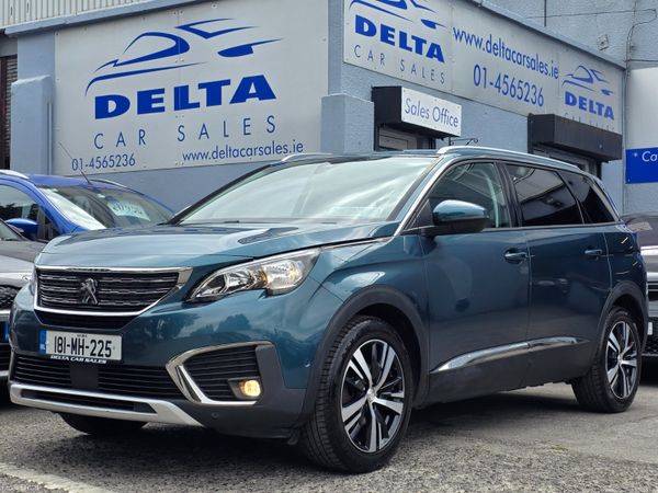 Peugeot 5008 MPV, Petrol, 2018, Green