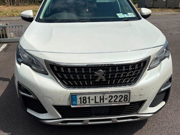 Peugeot 3008 MPV, Diesel, 2018, White