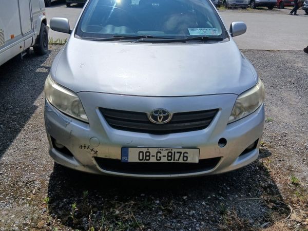Toyota Corolla Saloon, Petrol, 2008, Silver