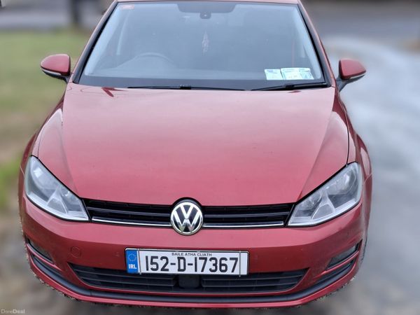 Volkswagen Golf Estate, Diesel, 2015, Red
