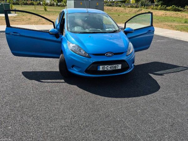 Ford Fiesta Hatchback, Petrol, 2010, Blue