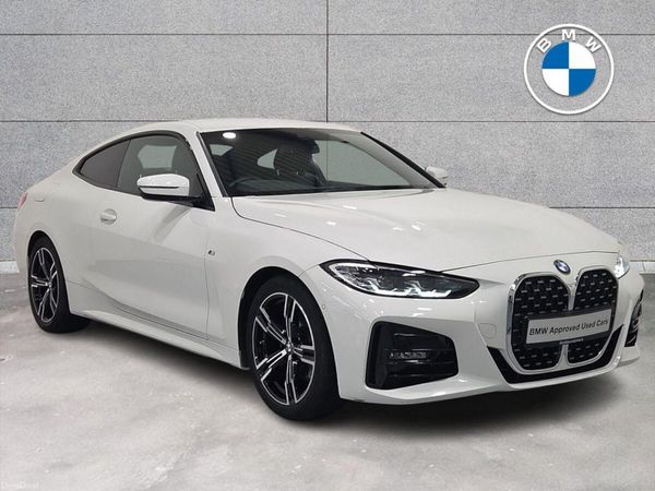 BMW 4-Series Coupe, Diesel, 2021, White