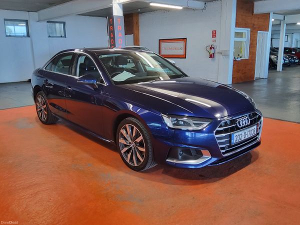 Audi A4 Saloon, Diesel, 2020, Blue