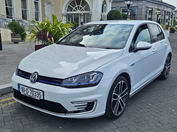 Volkswagen Golf Hatchback, Petrol Plug-in Hybrid, 2016, White