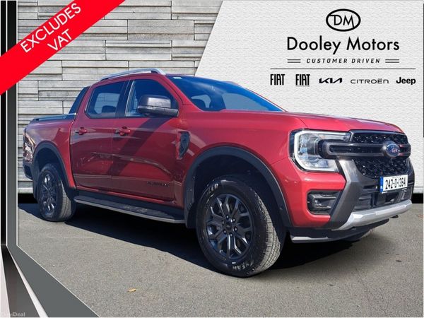 Ford Ranger Pick Up, Diesel, 2024, Red