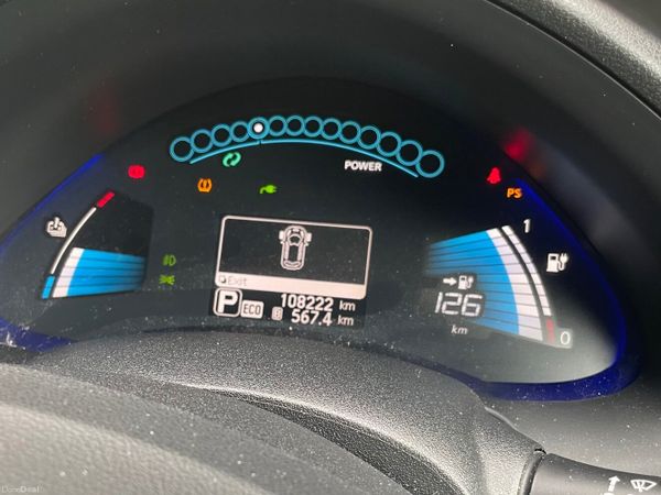 Nissan Leaf Hatchback, Electric, 2016, Grey