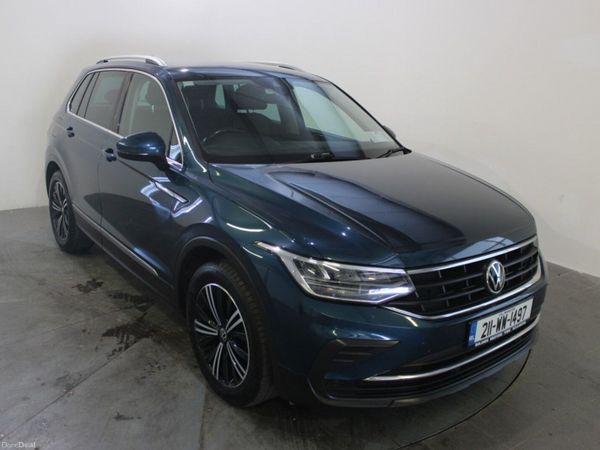 Volkswagen Tiguan SUV, Diesel, 2021, Blue