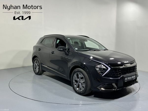 Kia Sportage SUV, Petrol Hybrid, 2024, Black