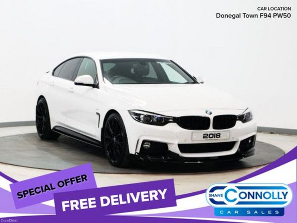 BMW 4-Series Coupe, Diesel, 2018, White