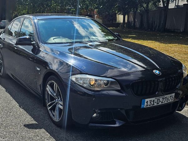 BMW 5-Series Saloon, Diesel, 2013, Black