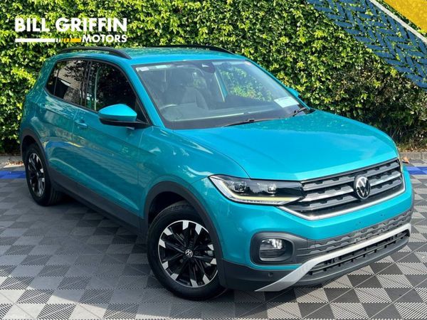 Volkswagen T-Cross SUV, Petrol, 2020, Blue