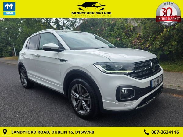Volkswagen T-Cross Hatchback, Diesel, 2019, White