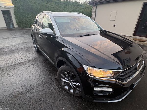 Volkswagen T-Roc SUV, Petrol, 2019, Black