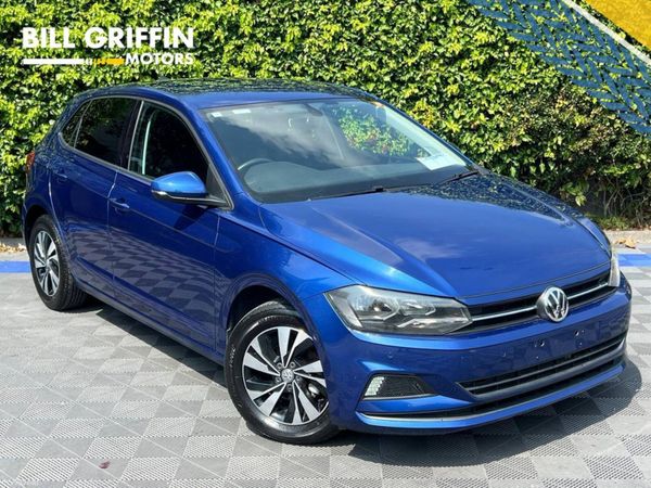 Volkswagen Polo Hatchback, Petrol, 2019, Blue