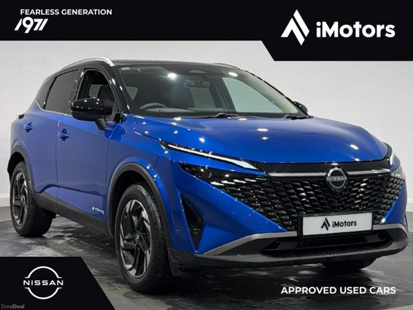 Nissan Qashqai SUV, Petrol Hybrid, 2026, Blue