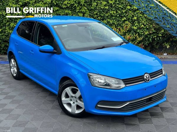 Volkswagen Polo Hatchback, Petrol, 2015, Blue