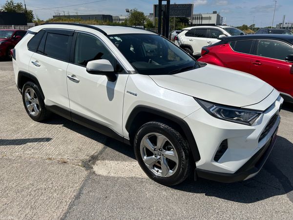 Toyota RAV4 SUV, Petrol Hybrid, 2020, White