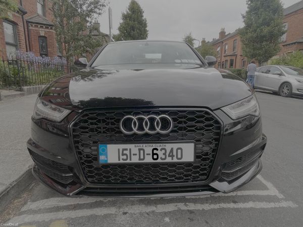 Audi A6 Saloon, Diesel, 2015, Black