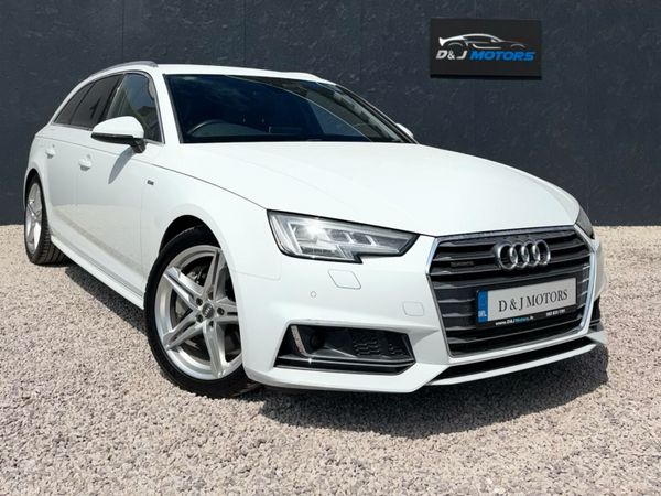 Audi A4 Estate, Petrol, 2017, White