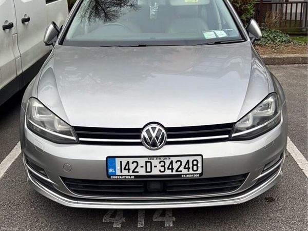 Volkswagen Golf Hatchback, Petrol, 2014, Silver