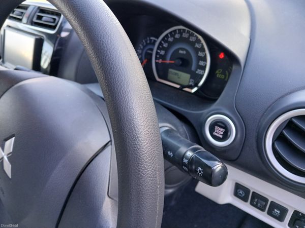 Mitsubishi Mirage Hatchback, Petrol, 2013, Blue