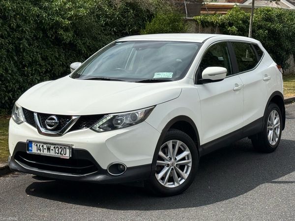 Nissan Qashqai Hatchback, Diesel, 2014, White