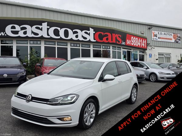Volkswagen Golf Hatchback, Petrol, 2018, White