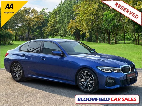 BMW 3-Series Saloon, Diesel, 2021, Blue