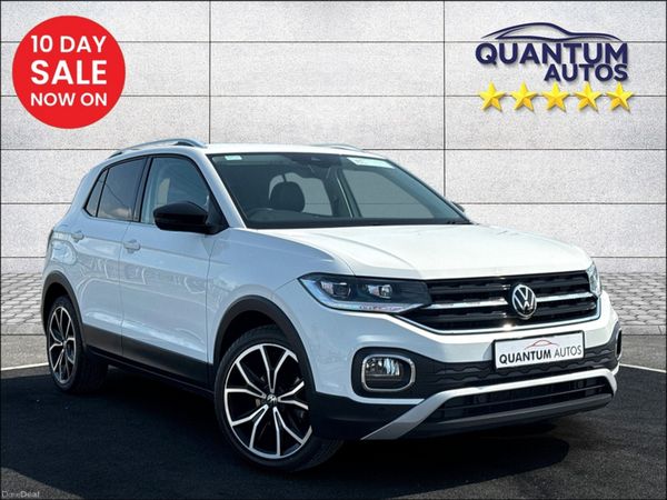 Volkswagen T-Cross SUV, Petrol, 2022, White