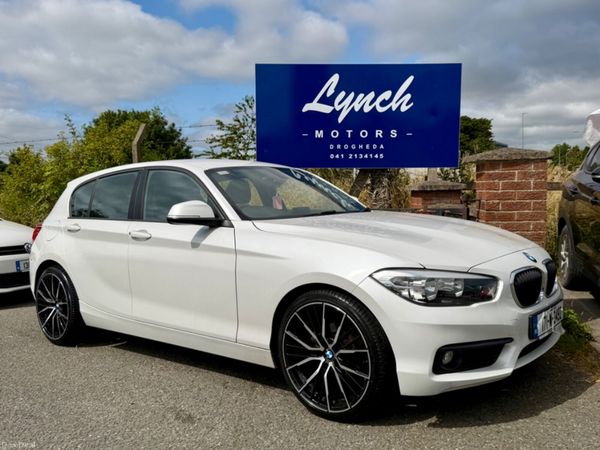 BMW 1-Series Hatchback, Diesel, 2017, White