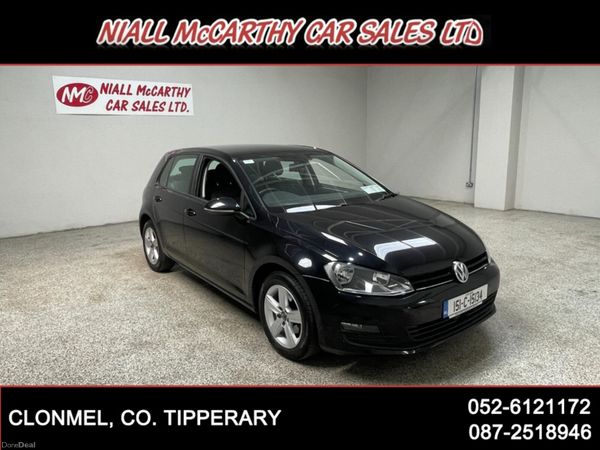 Volkswagen Golf Hatchback, Diesel, 2015, Black