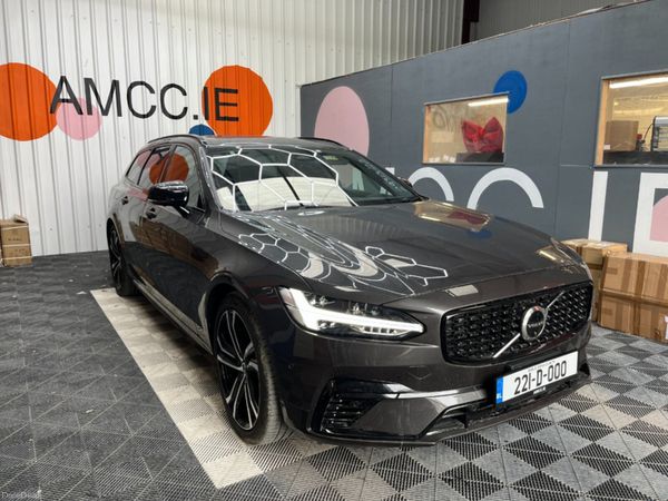 Volvo V90 Estate, Petrol Plug-in Hybrid, 2022, Grey