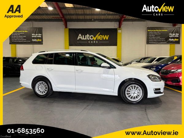 Volkswagen Golf Estate, Petrol, 2017, White