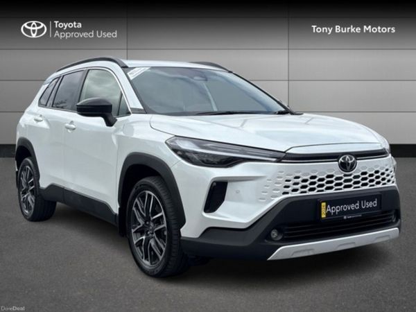 Toyota Corolla Cross SUV, Petrol Hybrid, 2026, White