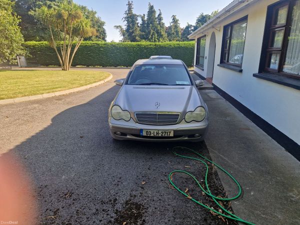 Mercedes-Benz C-Class Saloon, Petrol, 2003, Silver