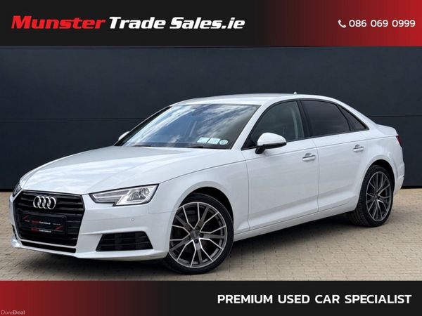 Audi A4 Saloon, Diesel, 2018, White