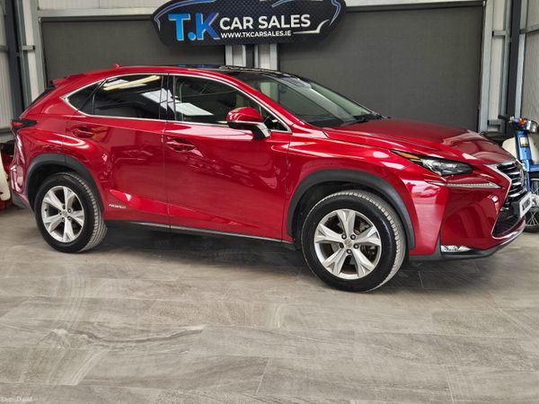 Lexus NX SUV, Petrol Hybrid, 2016, Red