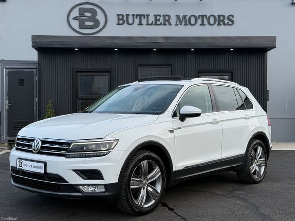 Volkswagen Tiguan SUV, Diesel, 2017, White