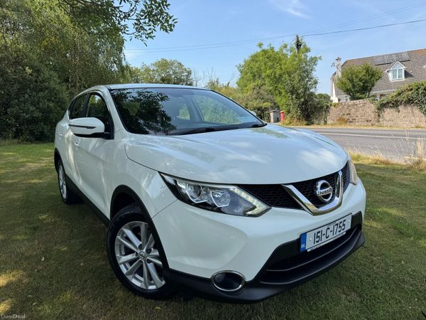 Nissan Qashqai Hatchback, Petrol, 2015, White