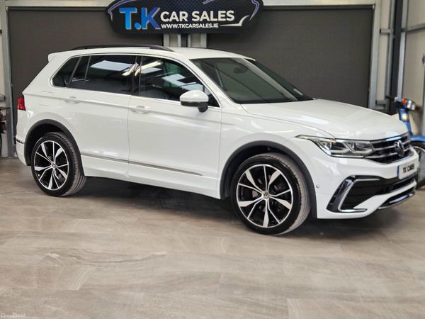 Volkswagen Tiguan SUV, Petrol Hybrid, 2023, White