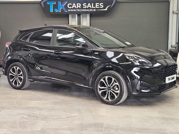 Ford Puma SUV, Petrol Hybrid, 2024, Black