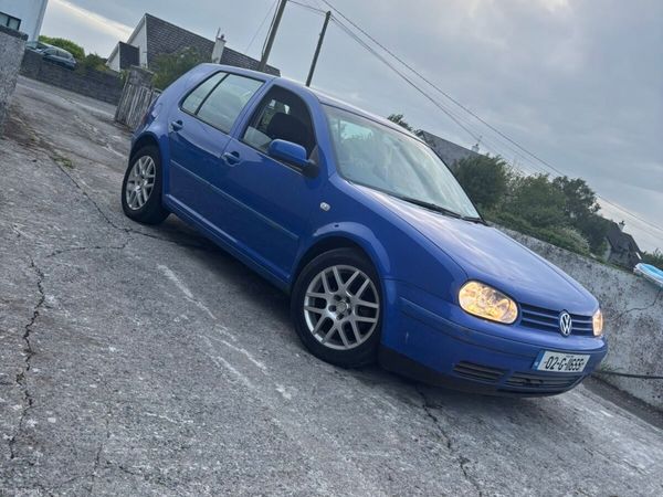 Volkswagen Golf Hatchback, Petrol, 2002, Blue
