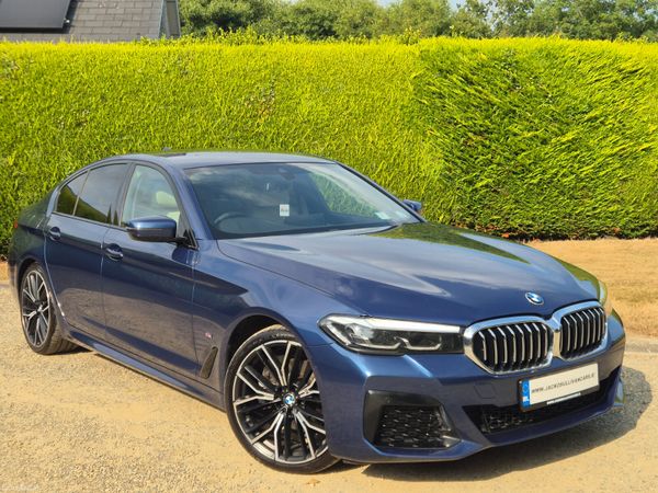 BMW 5-Series Saloon, Diesel, 2021, Blue