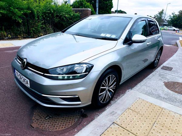 Volkswagen Golf Hatchback, Diesel, 2017, Silver