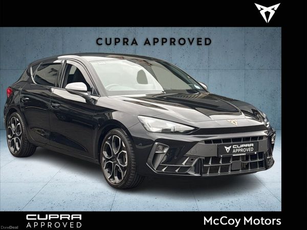 Cupra Leon Hatchback, Petrol, 2025, Black